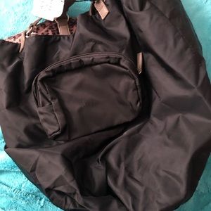 NWOT Reversable Kooba Nylon Tote Bag